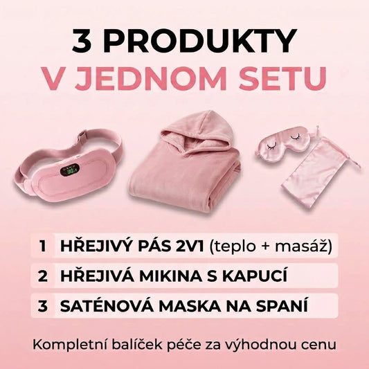 Premium set 3v1 – růžová