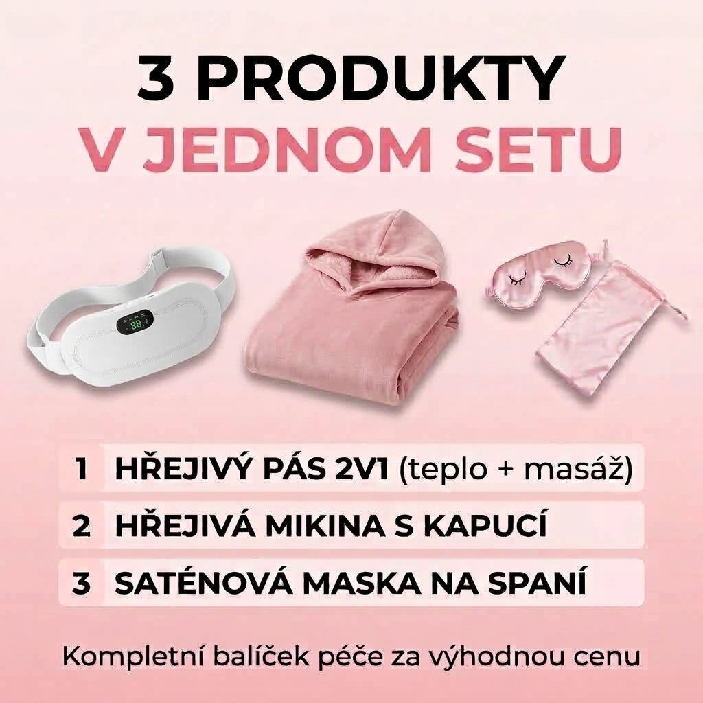 Premium set 3v1 – bílá